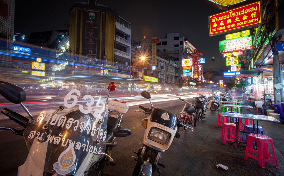 Nighttime in Bangkok