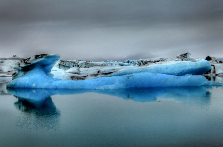 Blue ice
